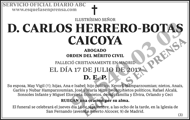 Carlos Herrero-Botas Caicoya